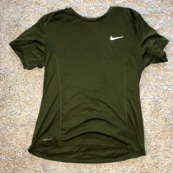 Green Nike Workout Shirt - Picture 3 of 5